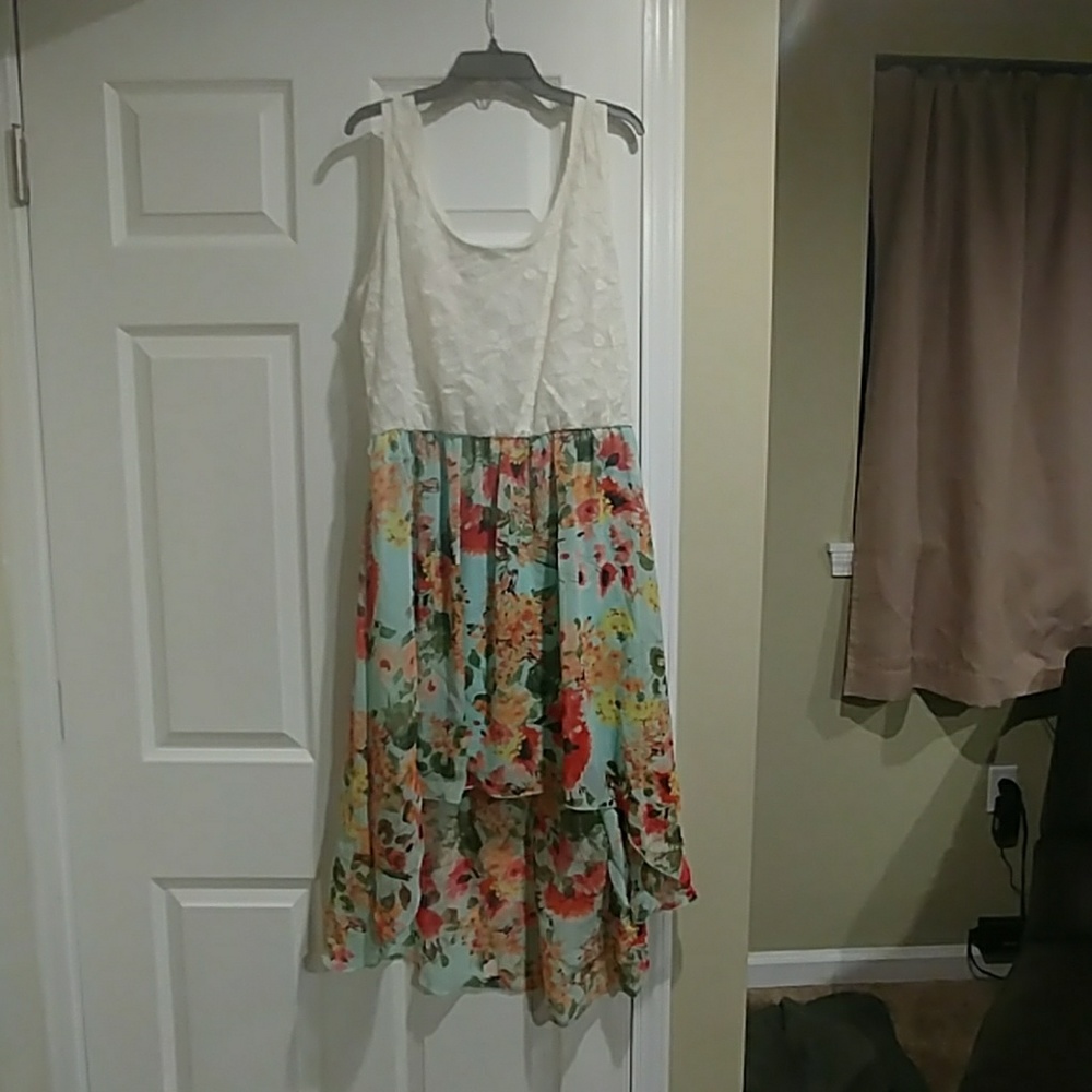 Deb brand dress...high/low..